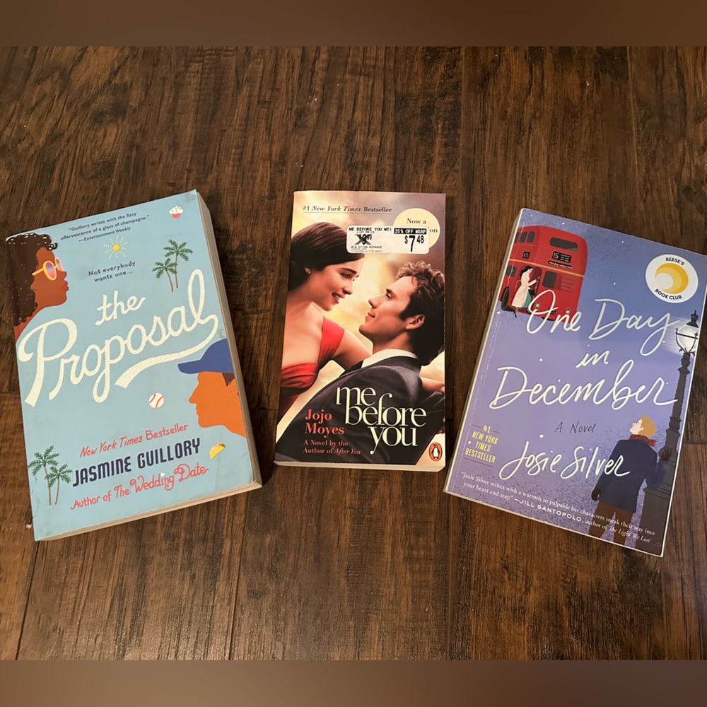 Romance books from BookTok! Bundle of 3!